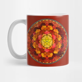 Star Mandala Flame Mug